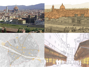 Rilievo e analisi del paesaggio urbano fiorentino